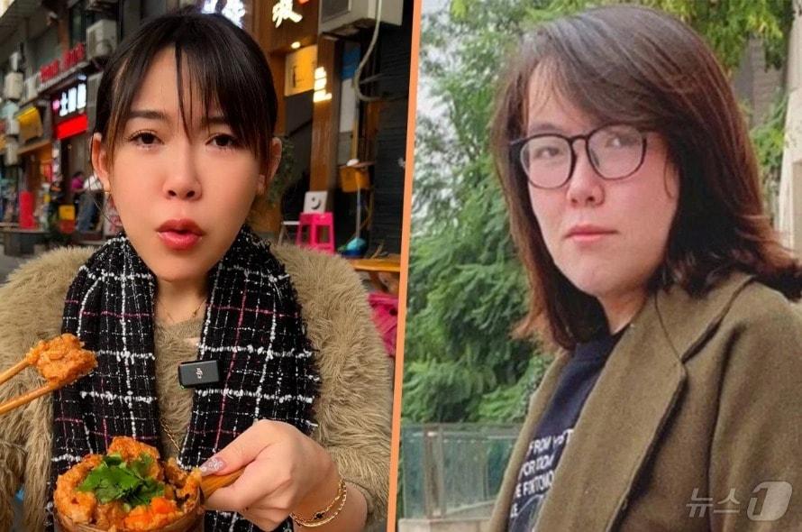 본문 이미지 - 왼쪽은 여장을 한 모습, 오른쪽은 본래의 모습. - SCMP 갈무리