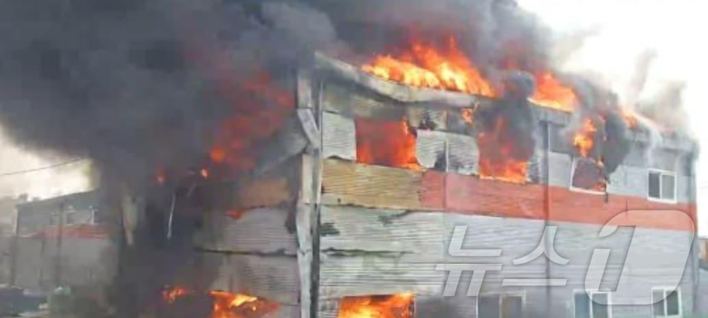 본문 이미지 - 화재현장(경기도소방재난본부 제공.재판매 및 DB금지)