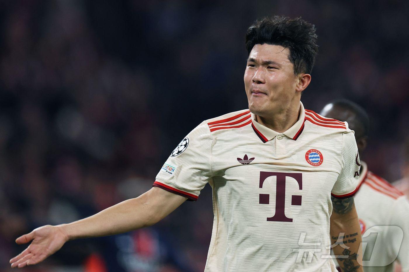 바이에른 뮌헨의 김민재ⓒ AFP=뉴스1