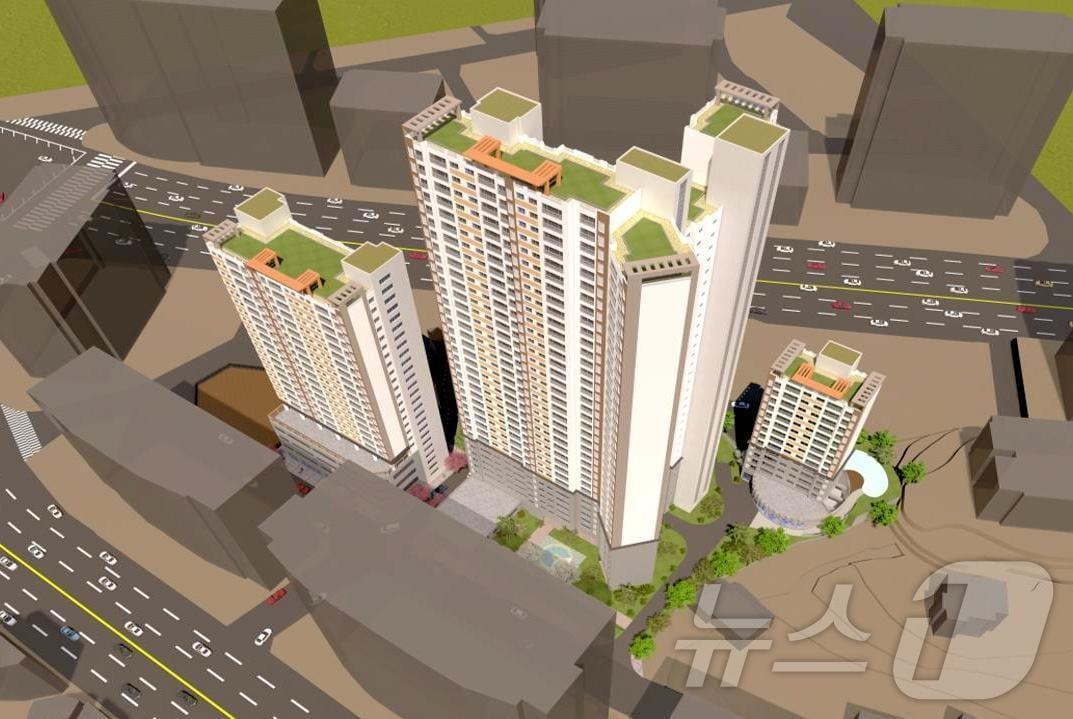 본문 이미지 - 충정로1 주택정비형 공공재개발 사업 조감도 (서대문구 제공)