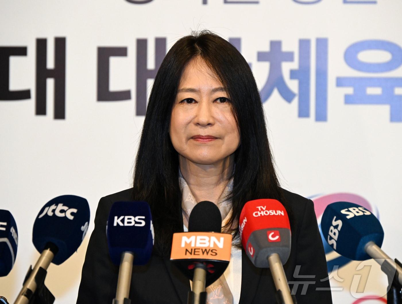 본문 이미지 - 김나미 대한체육회 신임 사무총장. &#40;대한체육회 제공&#41;