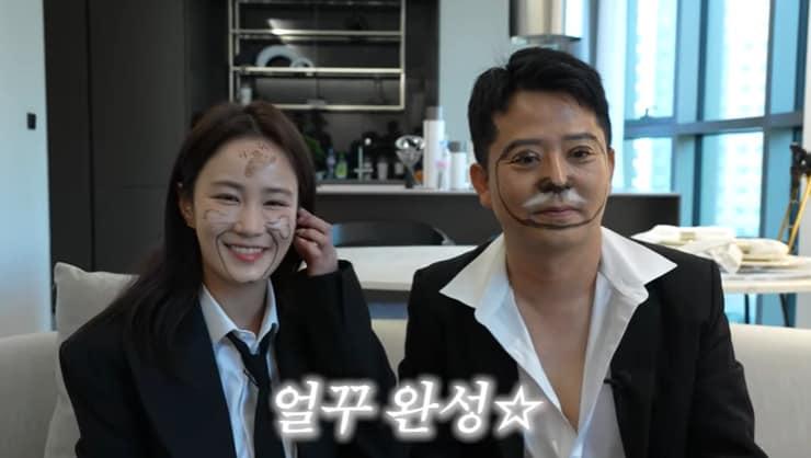 본문 이미지 - 유튜브 '준호 지민' 화면 캡처