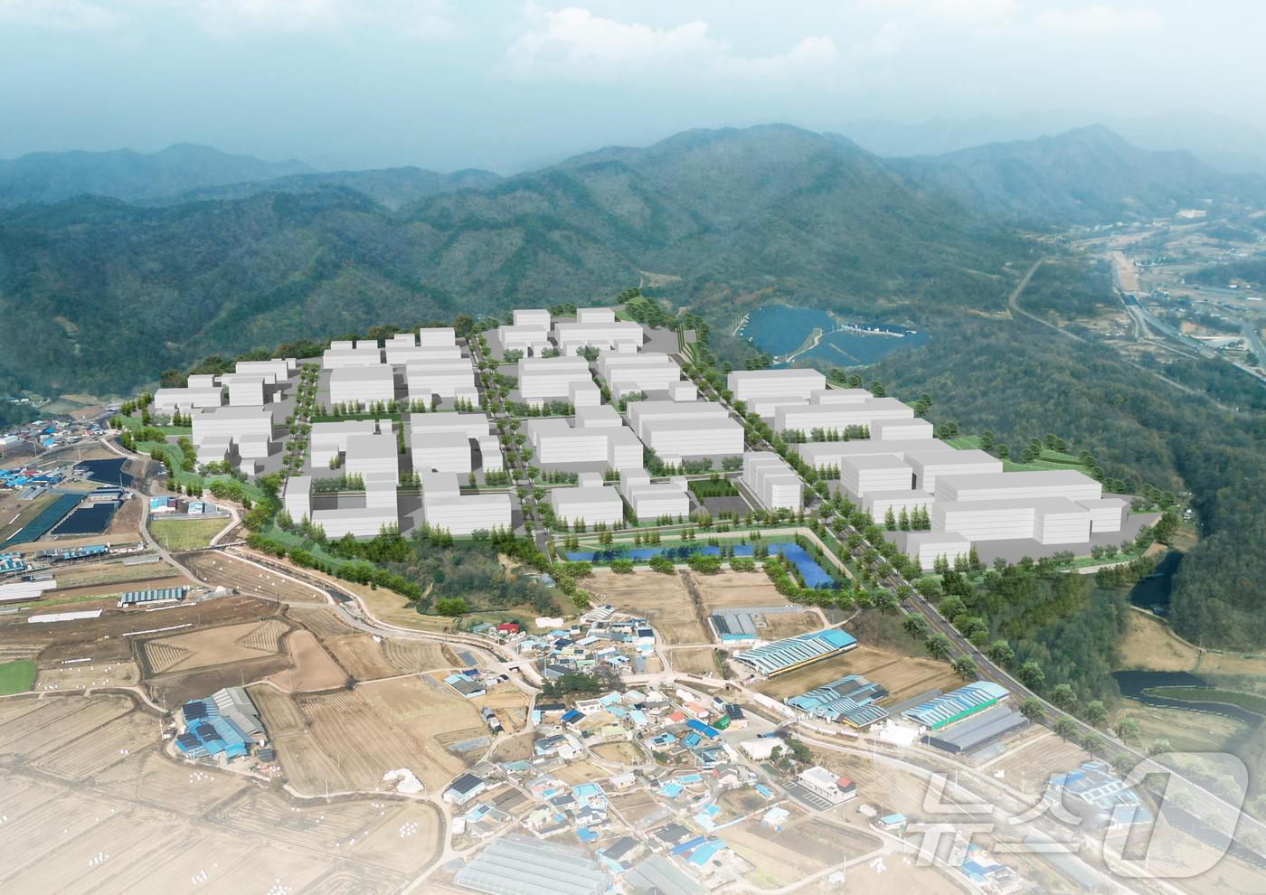 충북 증평3일반산업단지 조감도/뉴스1