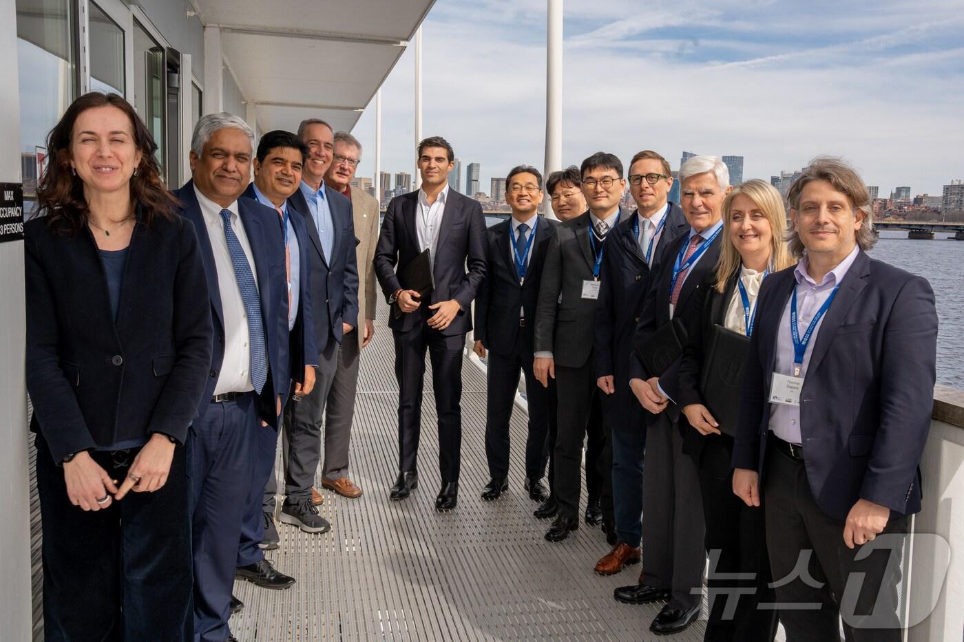 HD한국조선해양이 미국 메사추세츠공대(MIT)에서 'MIT 조선해양 컨소시엄'의 발족식을 열었다(HD한국조선해양 제공)