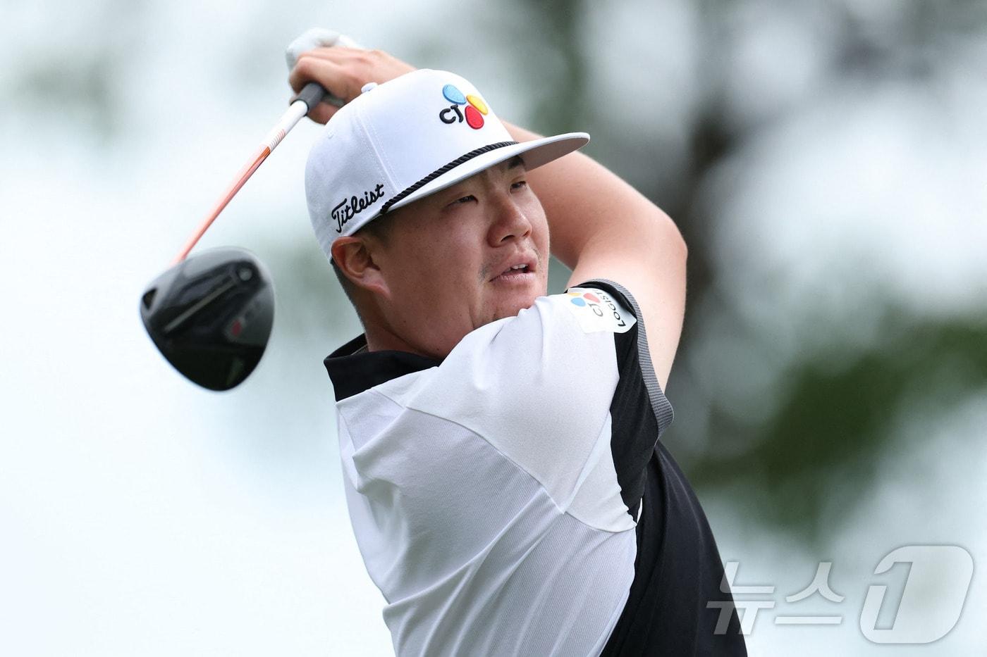 미국프로골프&#40;PGA&#41; 투어의 임성재.  ⓒ AFP=뉴스1