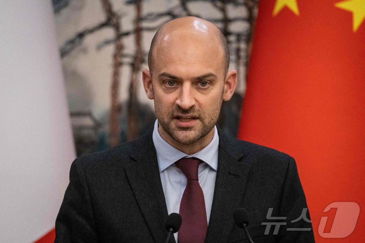 장노엘 바로 프랑스 외무 장관. <자료사진> 2025.03.28 ⓒ AFP=뉴스1 ⓒ News1 우동명 기자