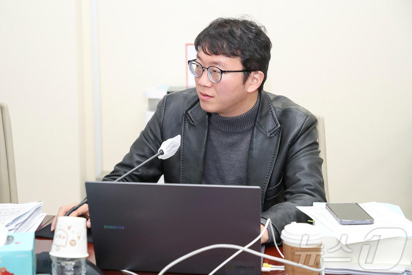 상임위에서 질의를 하고 있는 권용재 고양시의원. (고양시 제공, 재판매 및 DB금지)