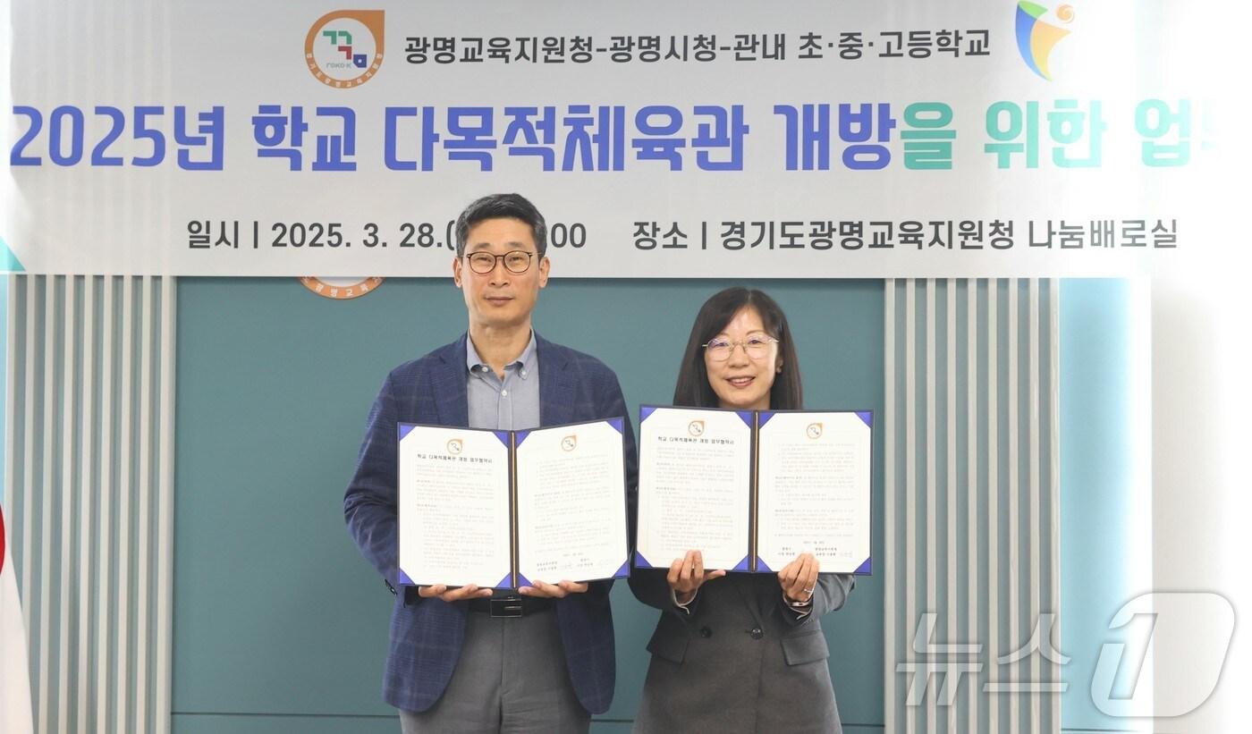 업무협약.(광명시 제공)