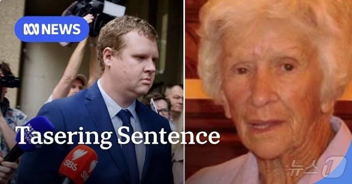 본문 이미지 - 법정에 출두하는 크리스티안 화이트(좌)와 고 클레어 나우랜드. (유튜브 'ABC News(Australia)' 갈무리)