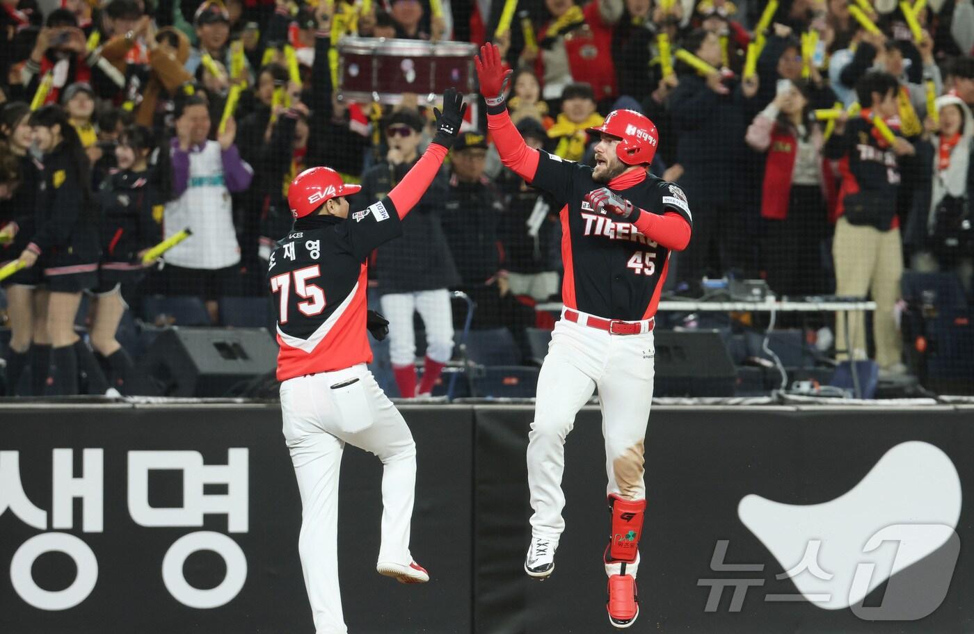 KIA 타이거즈 패트릭 위즈덤. / 뉴스1 DB ⓒ News1 김기남 기자