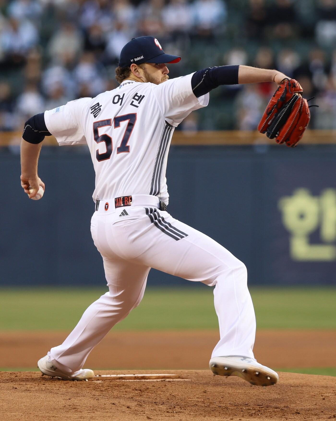 본문 이미지 - 두산 베어스 외국인 투수 콜 어빈. (두산 베어스 제공)