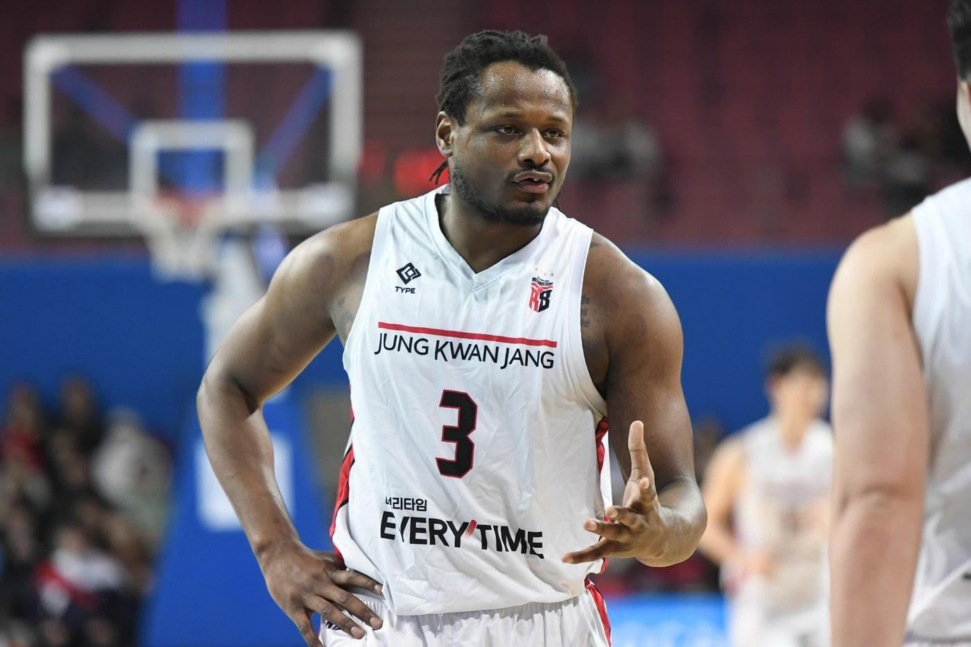 정관장 버튼.&#40;KBL 제공&#41;