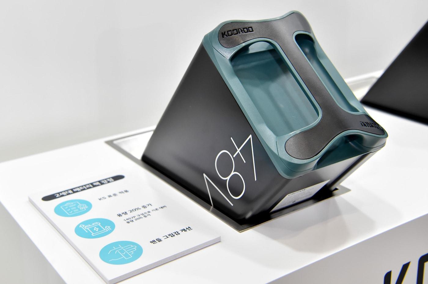 LG에너지솔루션 쿠루의 교환형 배터리 팩&#40;LG엔솔 제공&#41;