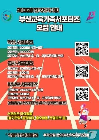 본문 이미지 - '부산교육가족서포터즈'모집 홍보물(부신시교육청 제공.재판매 및 DB 금지)