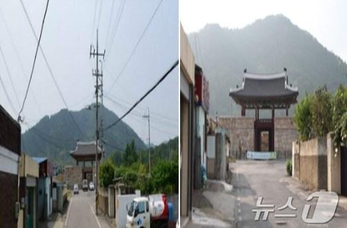 본문 이미지 - 지중화 사업 전(왼쪽)과 후 (과기정통부 제공) /뉴스1