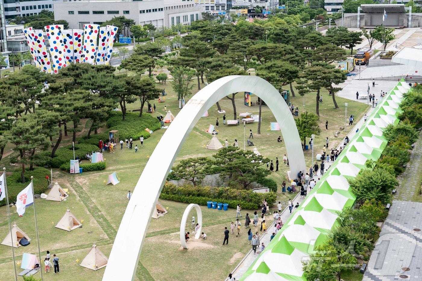 지난해 광주시청에서 열린 도서관 문화마당.&#40;광주시 제공. 재판매 및 DB 금지&#41; 