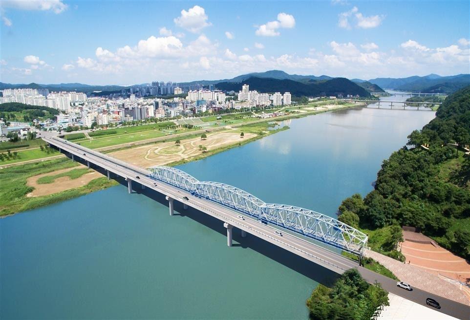 본문 이미지 - 제2금강교 조감도.(행복청 제공)