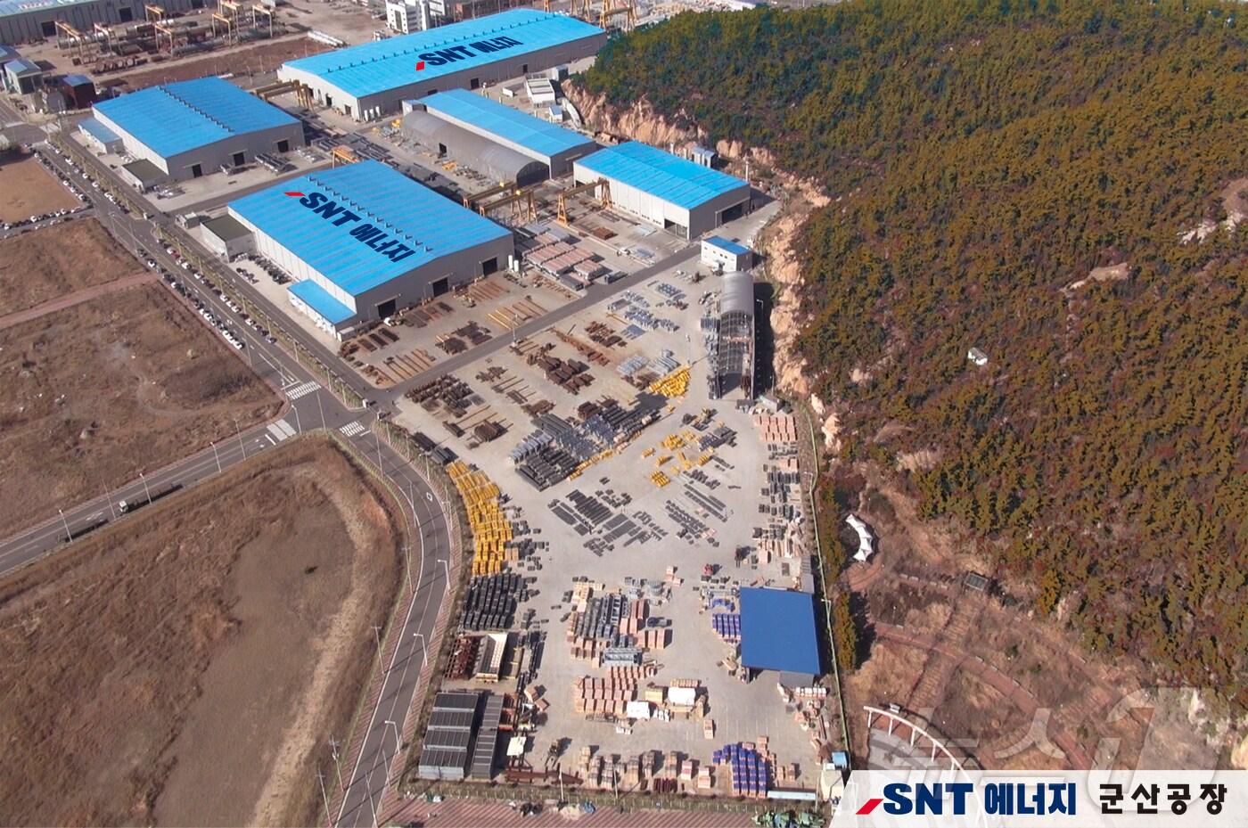 SNT에너지 군산공장 전경(SNT에너지 제공. 재판매 및 DB금지)