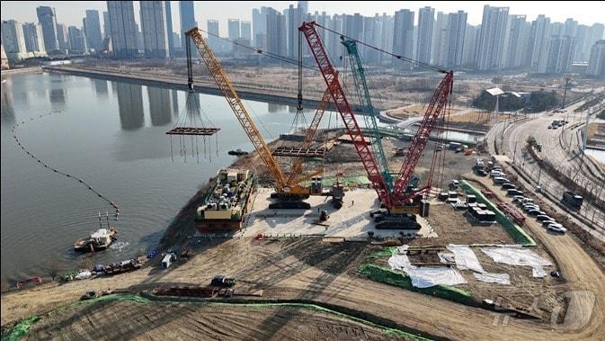 본문 이미지 - 공사 현장(인천경제청 제공) / 뉴스1