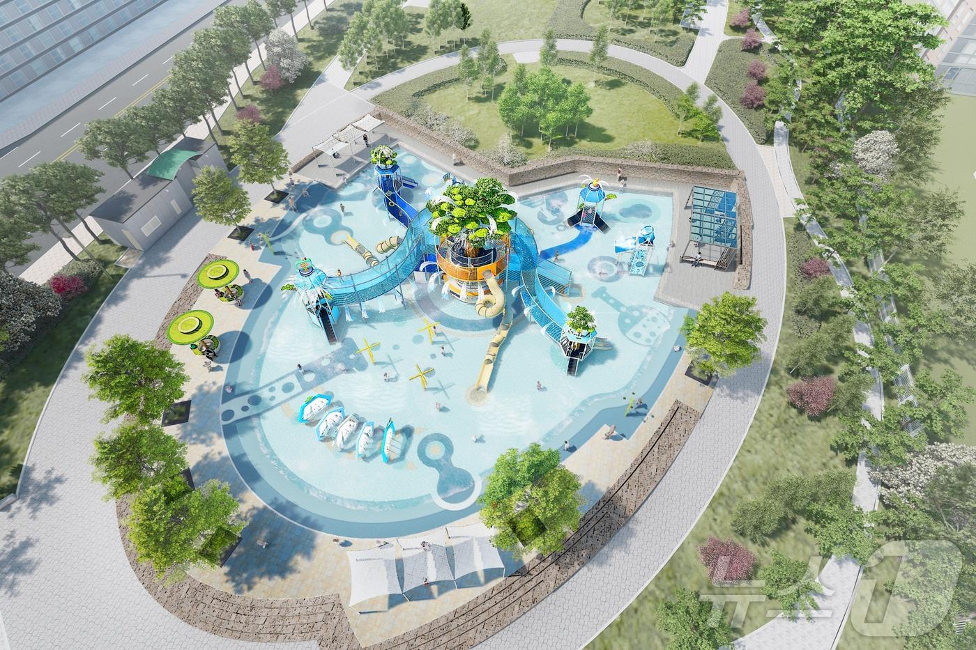  오송 정중근린공원 조감도&#40;청주시 제공. 재판매 및 DB 금지&#41;.2025.3.4/뉴스1