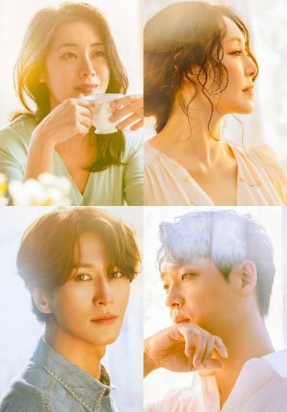 본문 이미지 - 뮤지컬 '매디슨 카운티의 다리' 프로필 사진. (좌측 상단부터) 조정은, 차지연, 박은태, 최재림(쇼노트 제공)