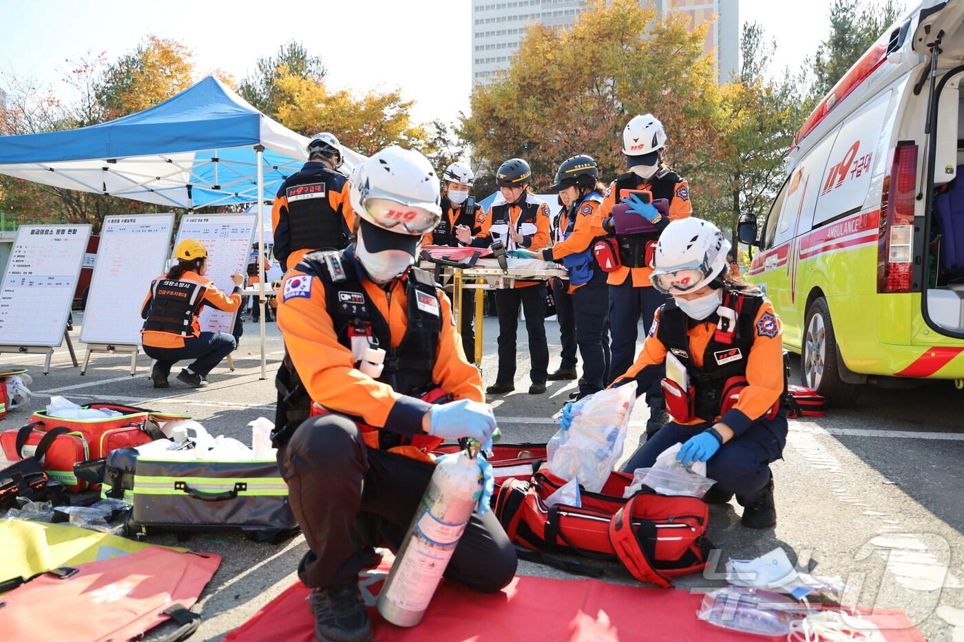 본문 이미지 - 경기도소방재난본부 119구급대. (경기도소방재난본부 제공. 재판매 및 DB 금지) 2025.3.4/뉴스1