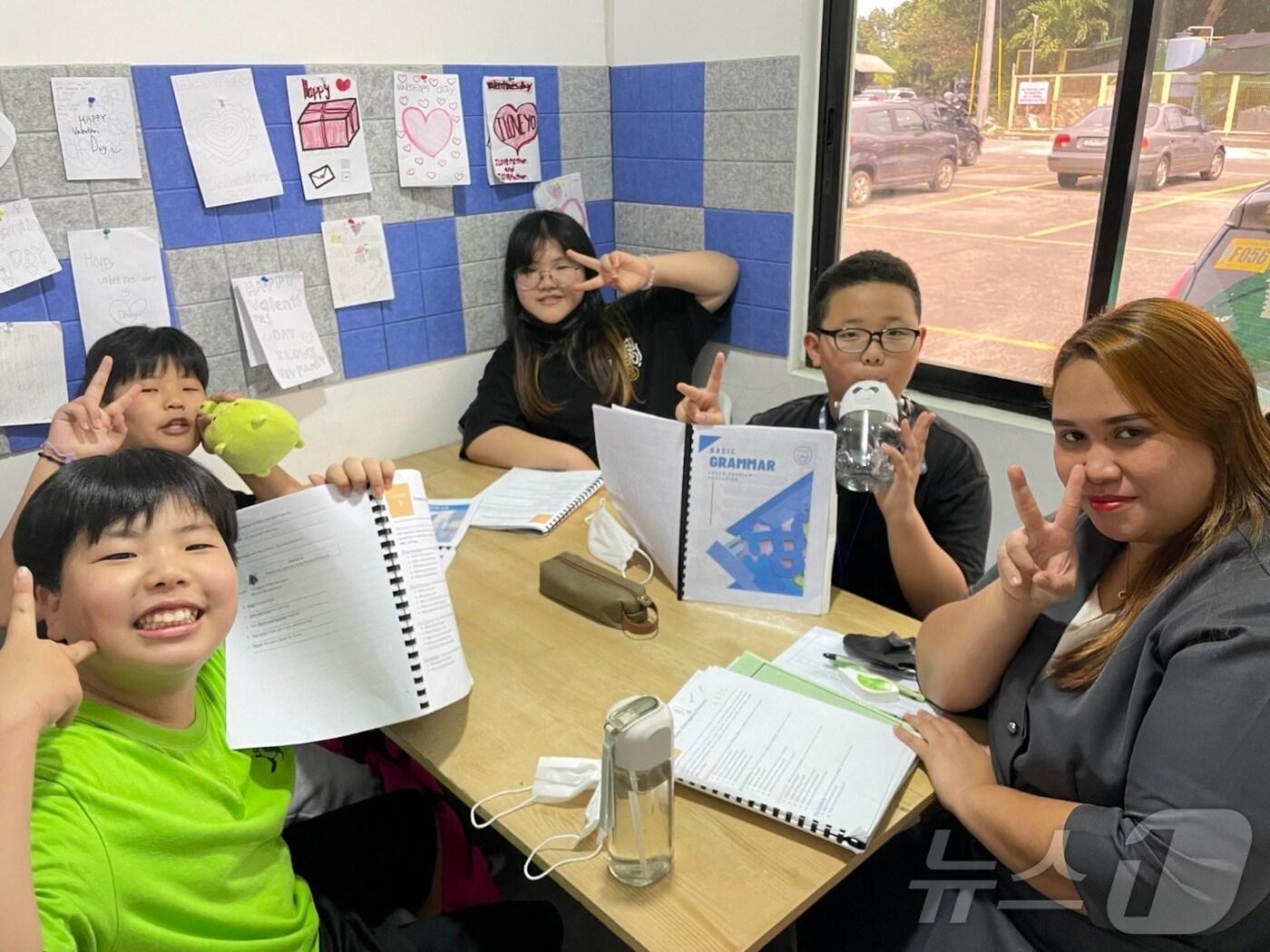 본문 이미지 - 필리핀 영어캠프 모습 (대구 달성군 제공, 재판매 및 DB 금지)