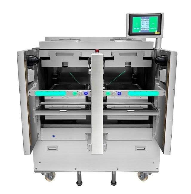 본문 이미지 - 에니아이 차세대 햄버거 조리로봇 '뉴 알파 그릴' / 사진=에니아이 제공