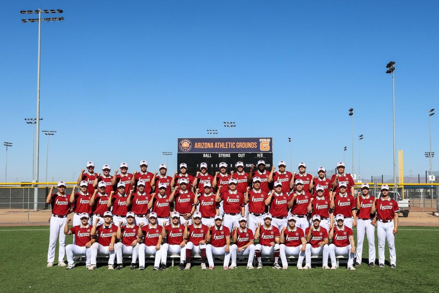 2025 스프링캠프를 마친 키움 선수단. (키움 히어로즈 제공)