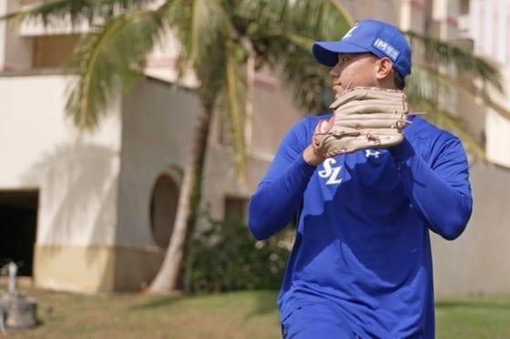 본문 이미지 - 삼성 라이온즈 신인 투수 배찬승. (삼성 라이온즈 제공)