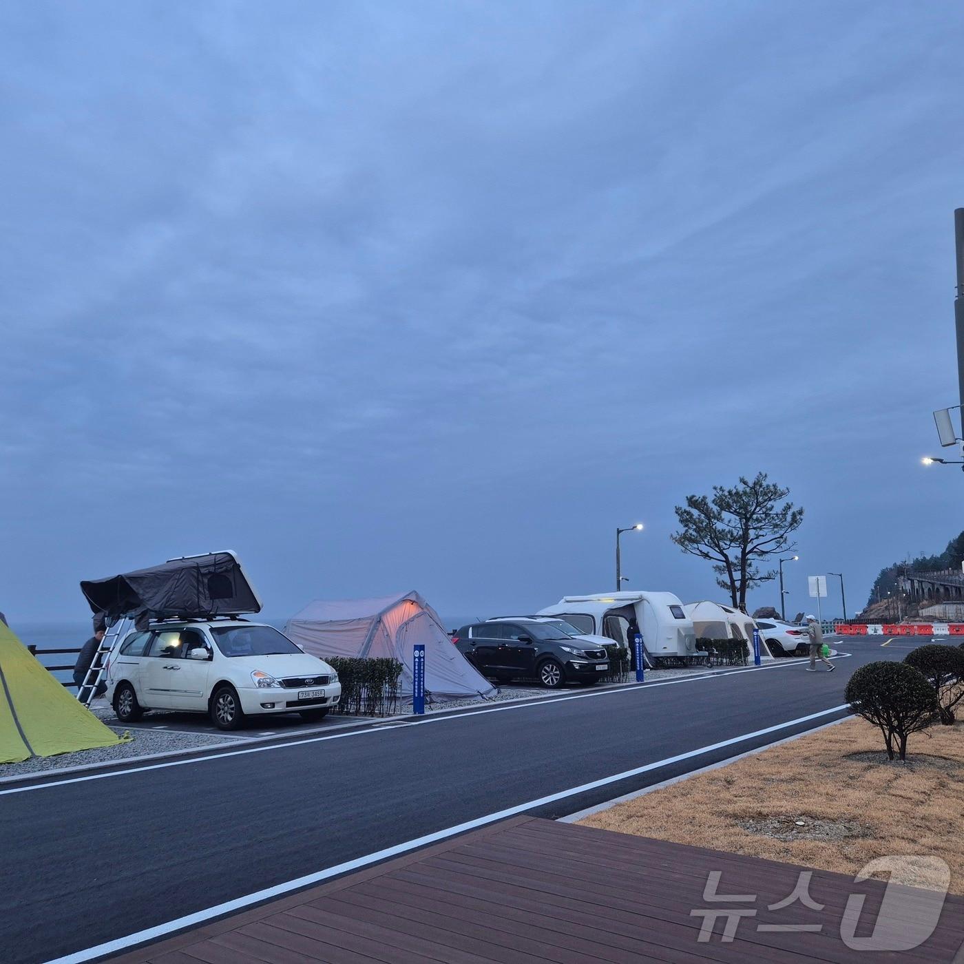 본문 이미지 - 지난 3.1절 연휴 강원 강릉 바다내음캠핑장 시숙행사.(강릉시 제공, 재판매 및 DB 금지) 2025.3.5/뉴스1