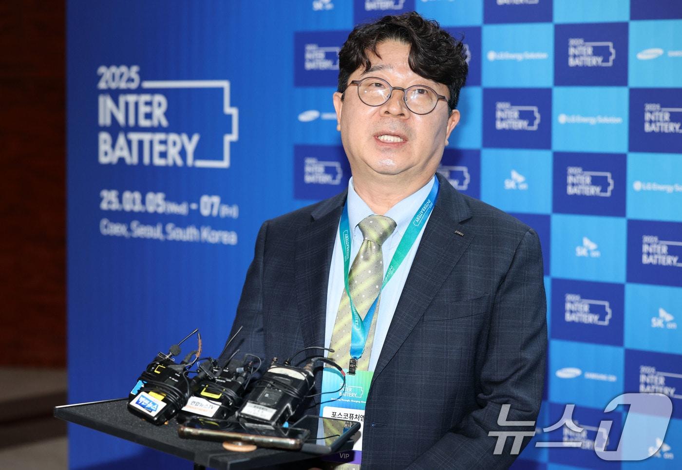 본문 이미지 - 엄기천 포스코퓨처앰 대표이사 ⓒ 뉴스1 박세연 기자