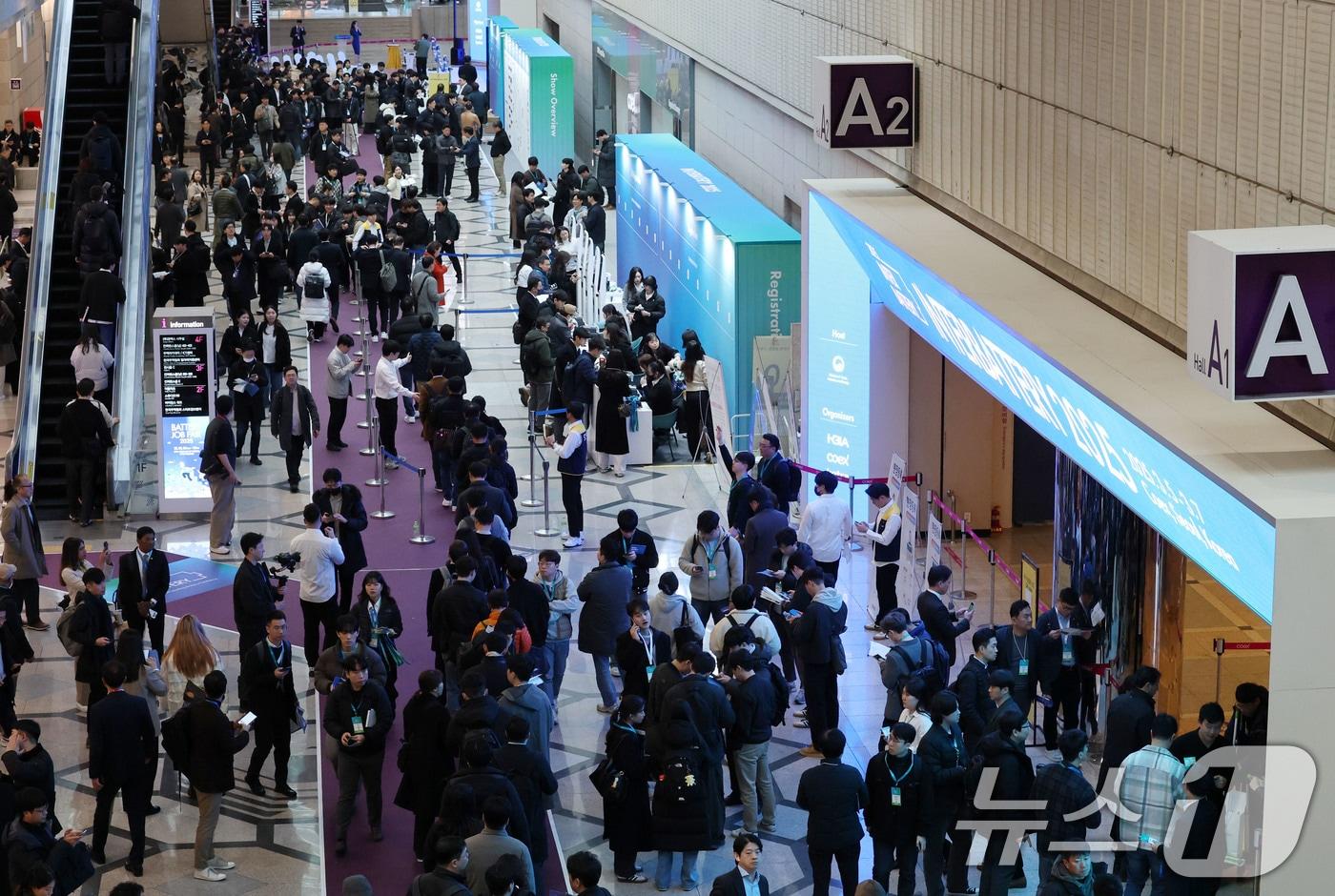 본문 이미지 - 5일 서울 강남구 코엑스에서 열린 '인터배터리 2025' 2025.3.5 ⓒ 뉴스1 박세연 기자