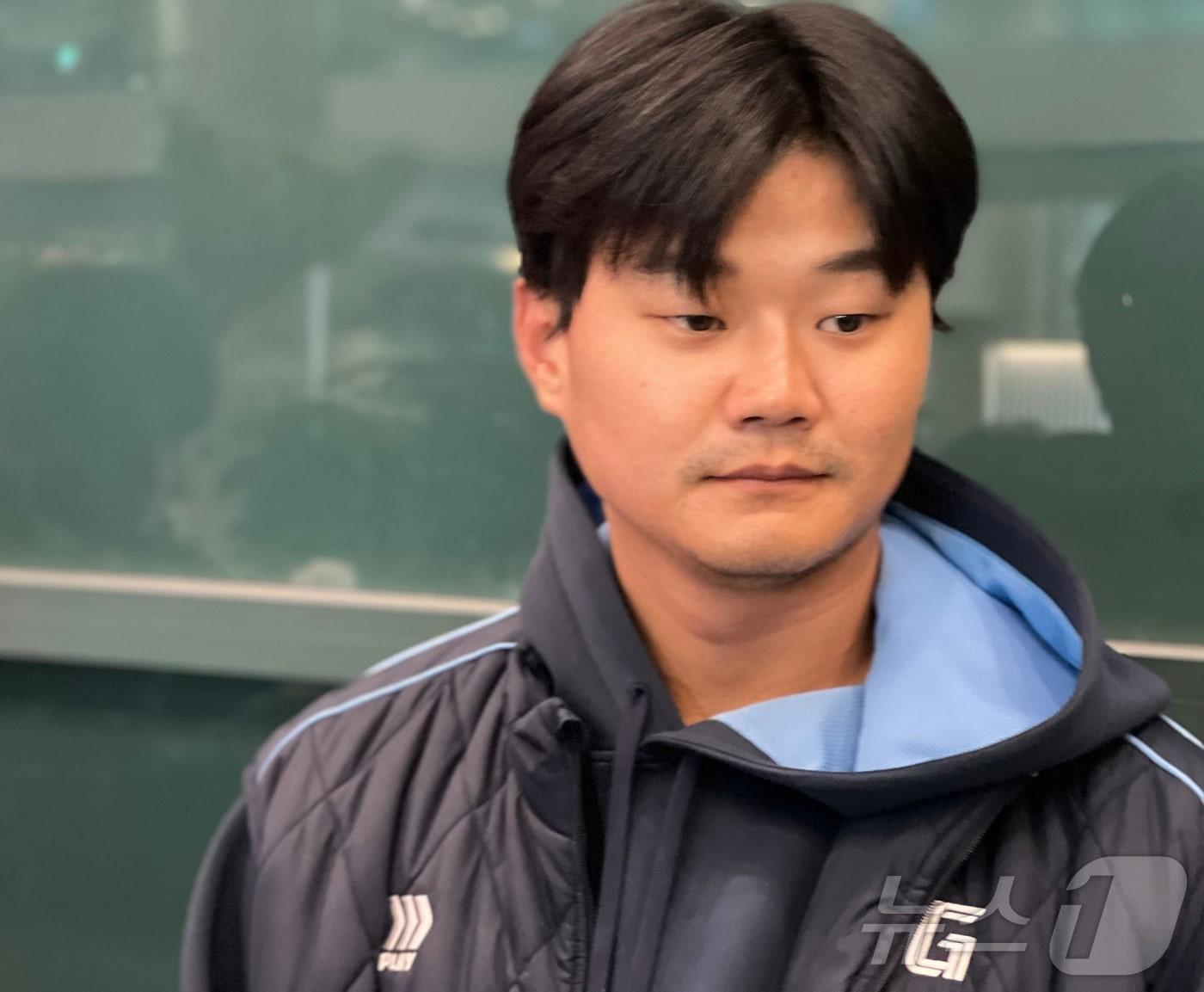 본문 이미지 - 롯데 자이언츠 내야수 손호영. 2025.3.5/뉴스1 ⓒ News1 이상철 기자