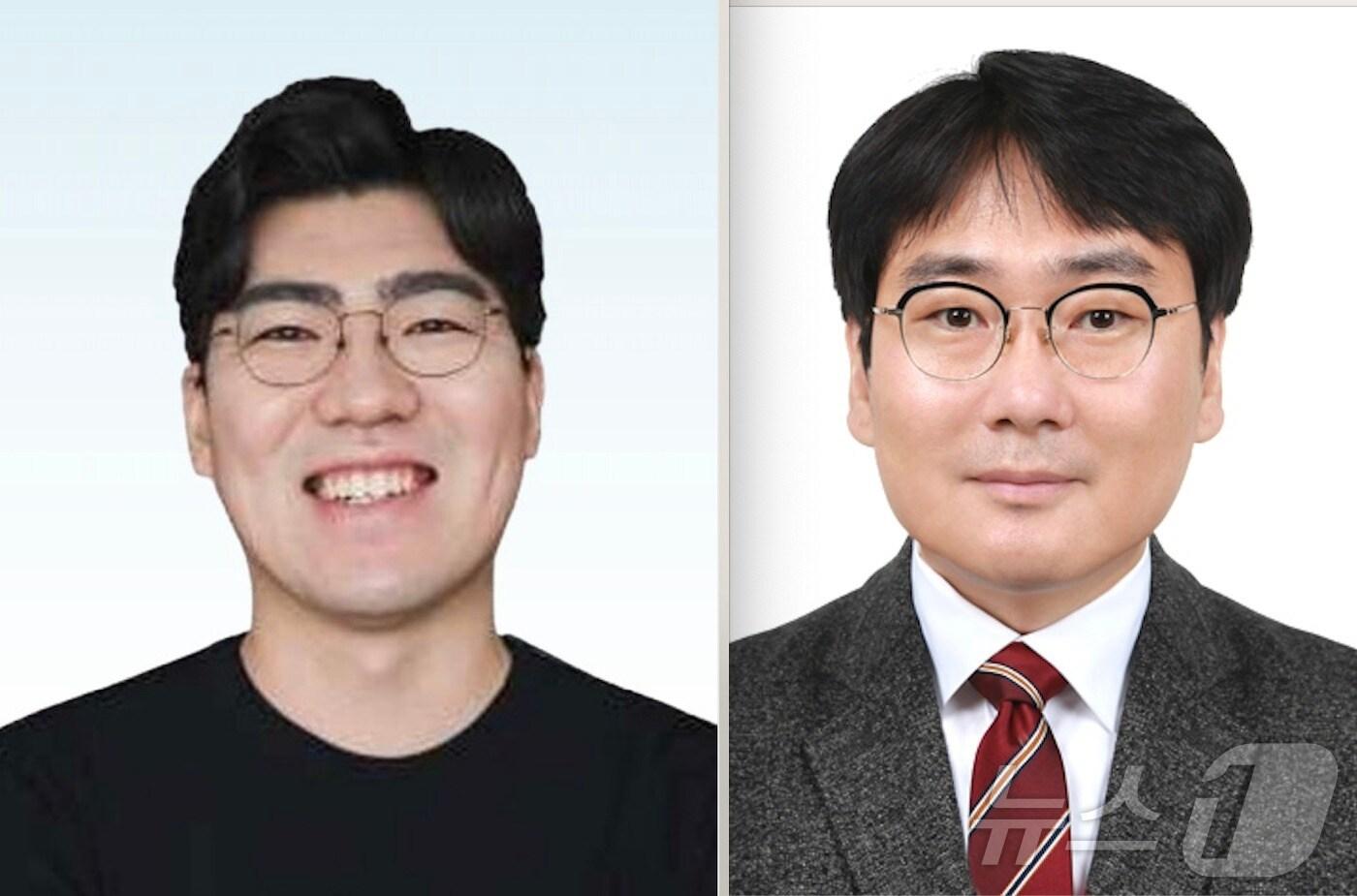 본문 이미지 -  허기준 전남대 교수(왼쪽)와 정재희 세종대 교수. (한국연구재단 제공. 재판매 및 DB금지) /뉴스1