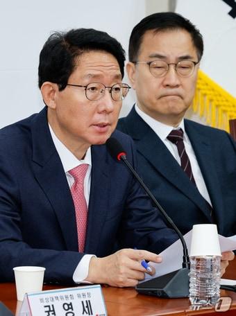 본문 이미지 - 김상훈 국민의힘 정책위의장. 2025.3.6/뉴스1 ⓒ News1 안은나 기자