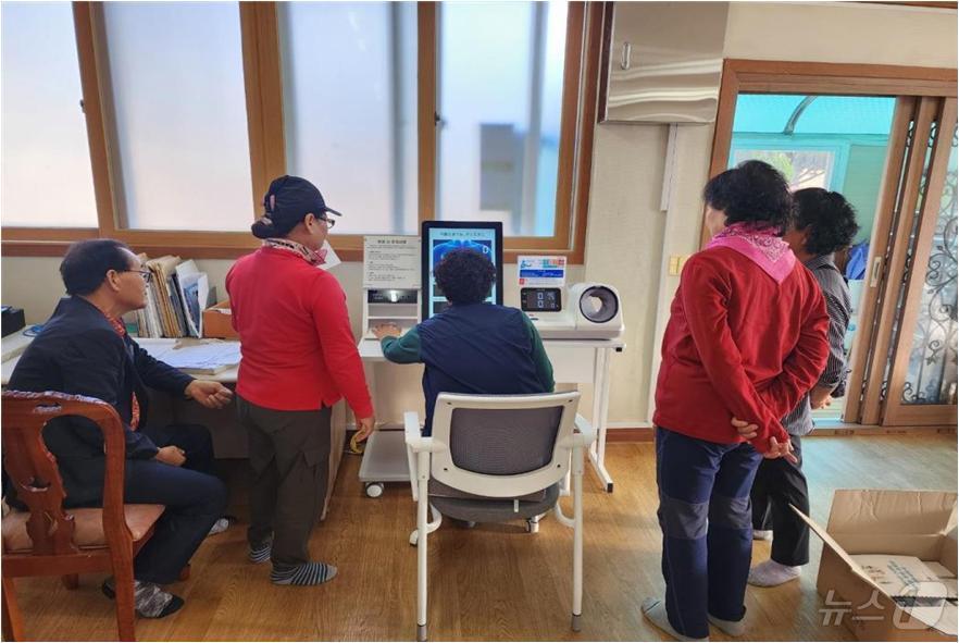 본문 이미지 - 함안군 경로당의 스마트 시스템(함안군 제공. 재판매 및 DB금지).