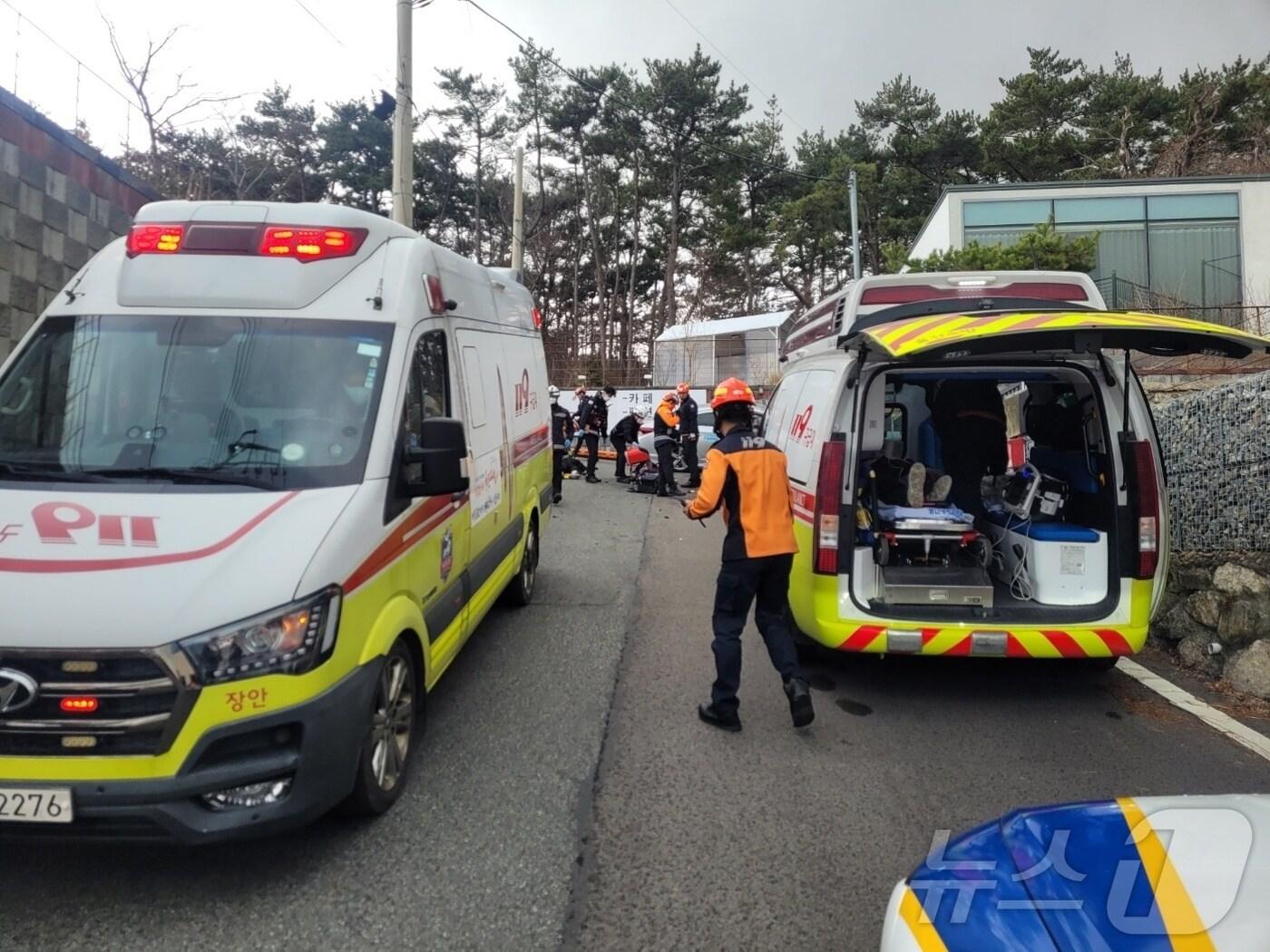 본문 이미지 - (울산소방본부제공. 재판매 및 DB 금지)