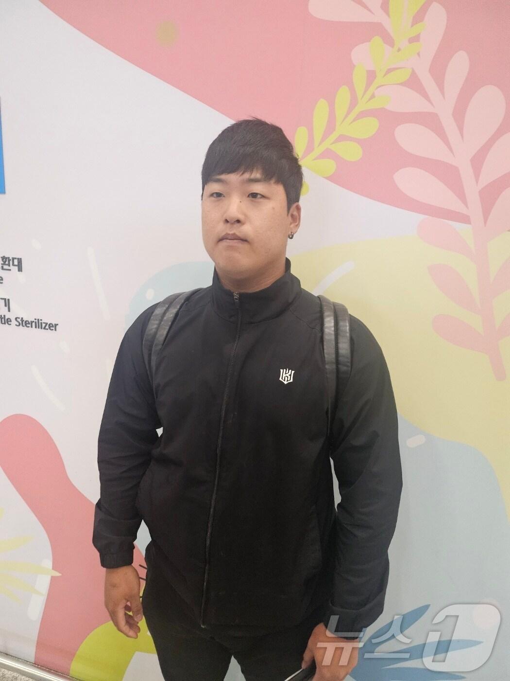 본문 이미지 - KT 위즈의 강백호. ⓒ News1