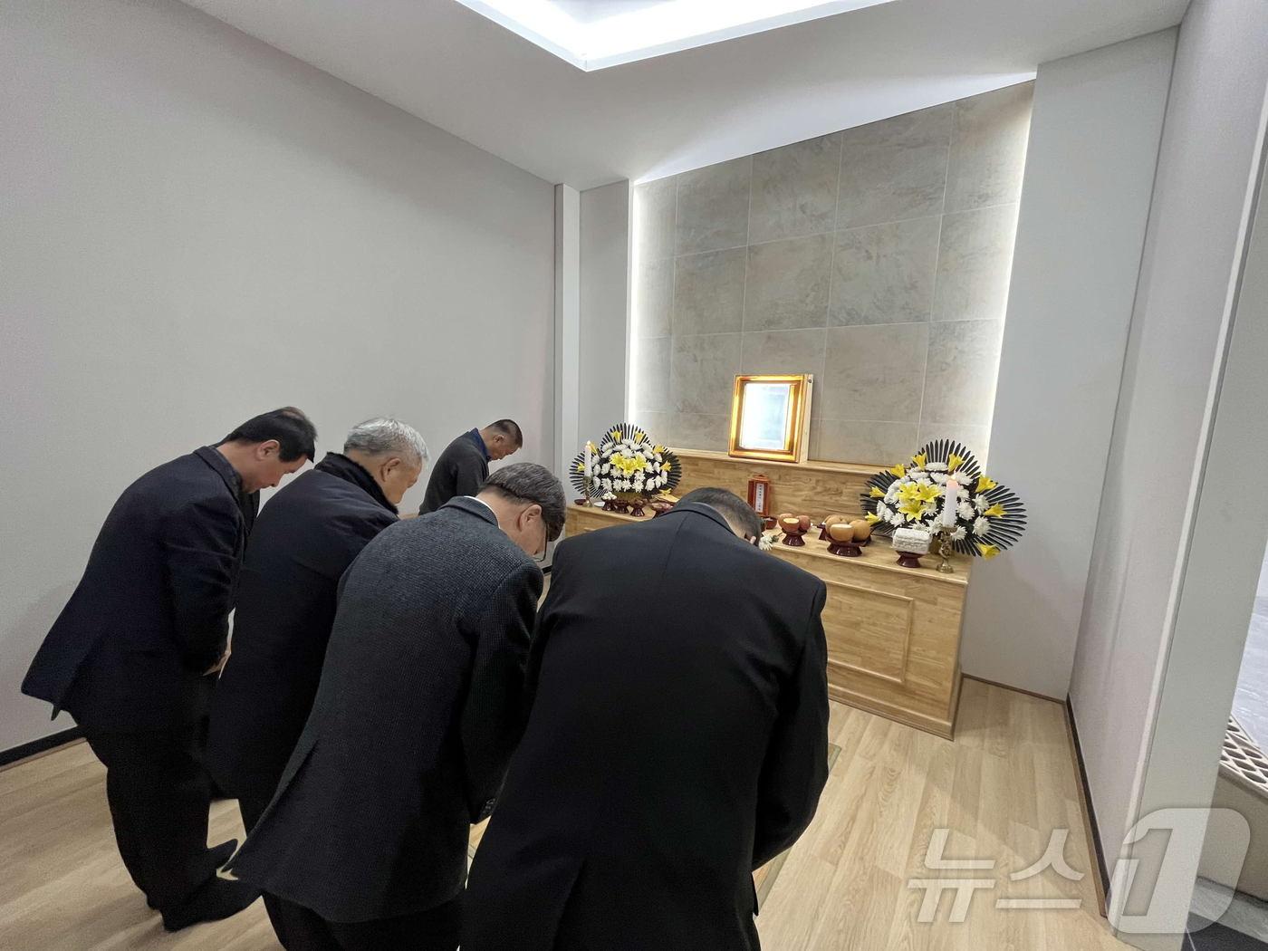 본문 이미지 - 서천군 공영장례 모습. (서천군 제공. 재판매 및 DB금지) /뉴스1