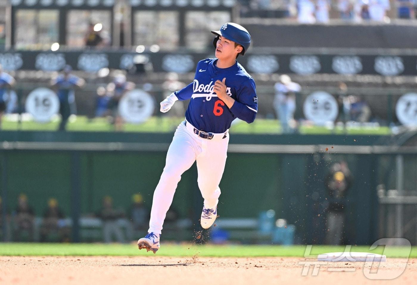 MLB 다저스 김혜성.ⓒ AFP=뉴스1