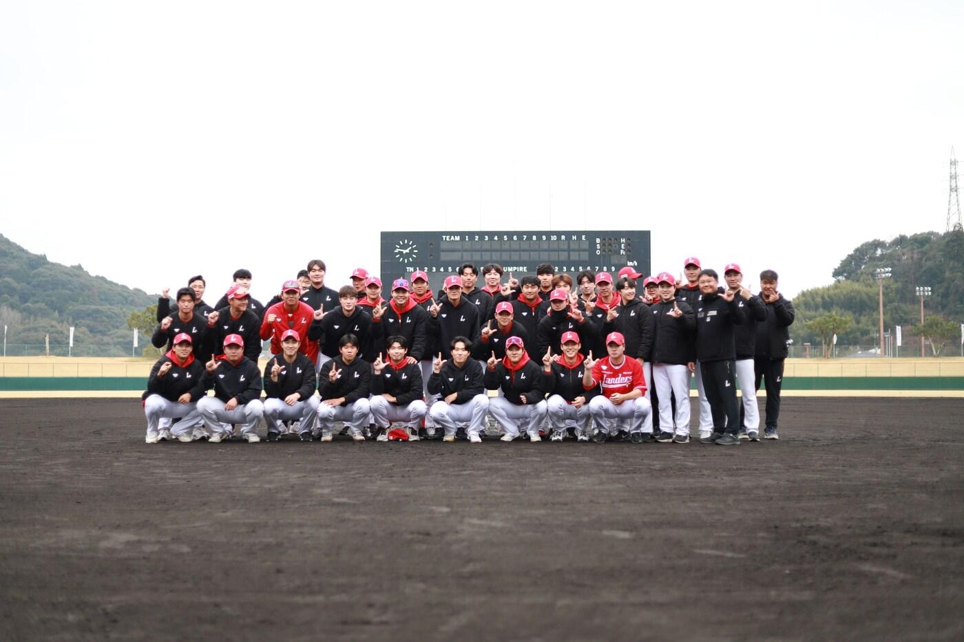  SSG 랜더스 퓨처스 스프링캠프 성료. (SSG 랜더스 제공) 