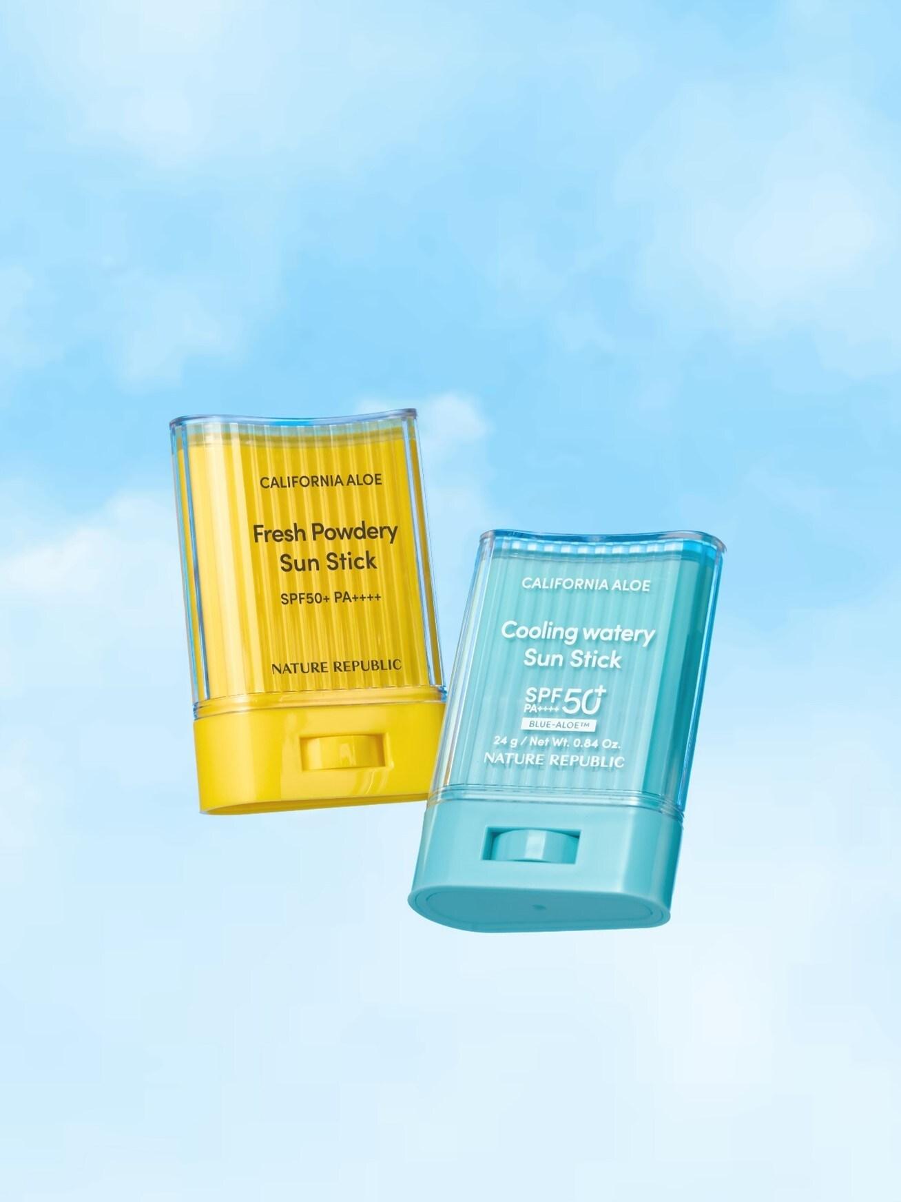 본문 이미지 - 네이처리퍼블릭은 캘리포니아 알로에 선스틱이 주요 올리브영 오프라인 매장에 입점한다.(네이처리퍼블릭제공)