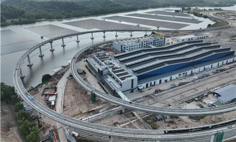 본문 이미지 - 싱가포르 종합 철도 시험센터&#40;GS건설&#41;.