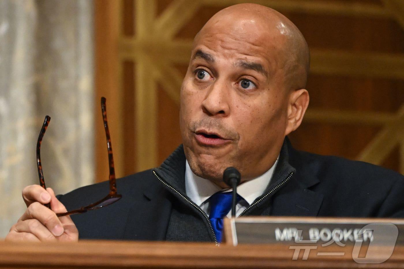 코리 부커 미국 민주당 상원의원(뉴저지주). <자료 사진>ⓒ AFP=뉴스1