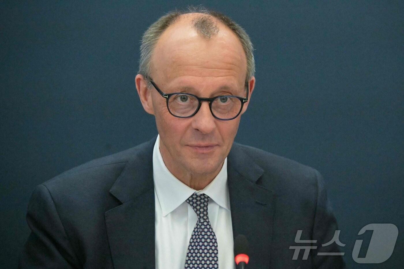본문 이미지 - 독일 차기 총리인 프리드리히 메르츠 독일 기독민주당(CDU) 대표.ⓒ AFP=뉴스1