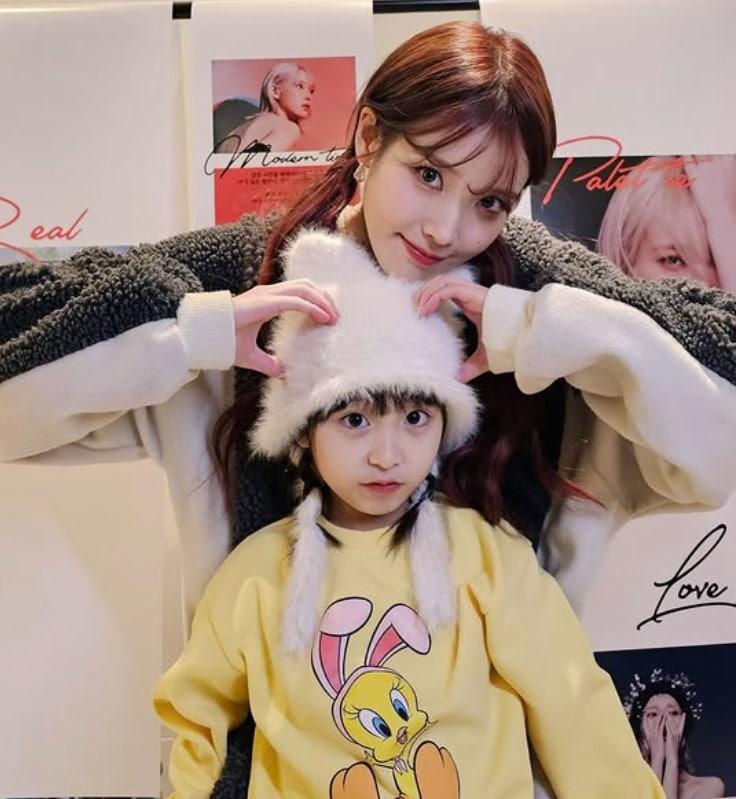 본문 이미지 - 아이유 안태린/인스타그램 캡처