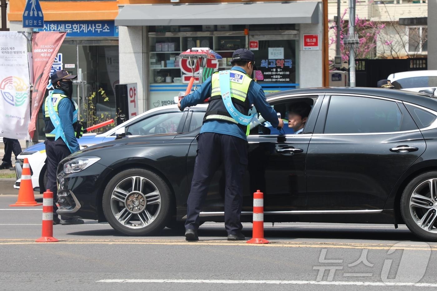 음주단속 자료사진 ⓒ News1 홍수영 기자