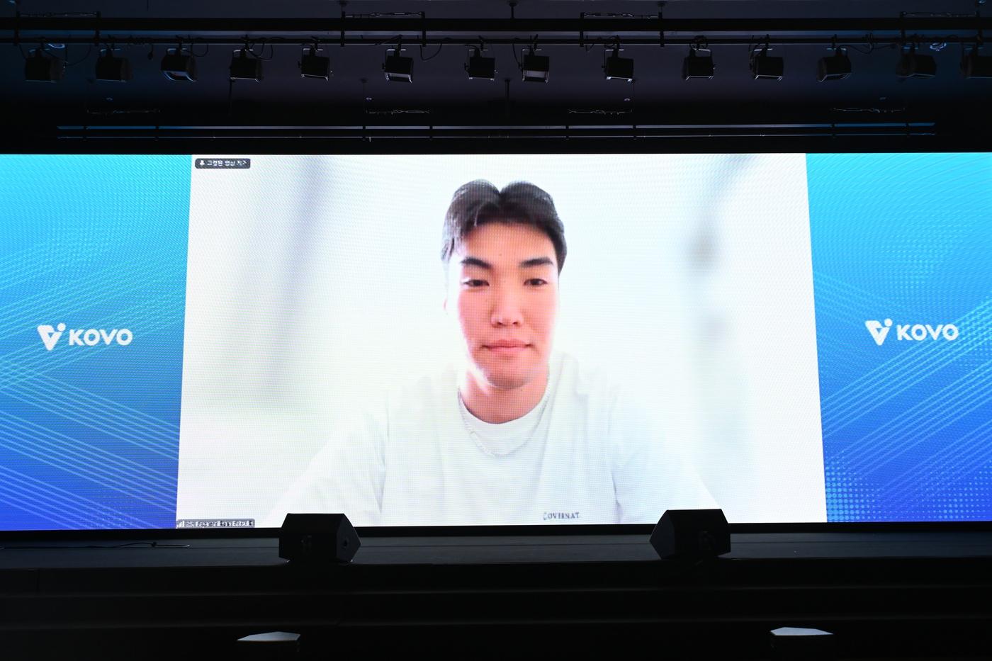 바야르사이한이 다음시즌 현대캐피탈에서 뛰게 됐다. &#40;KOVO 제공&#41;