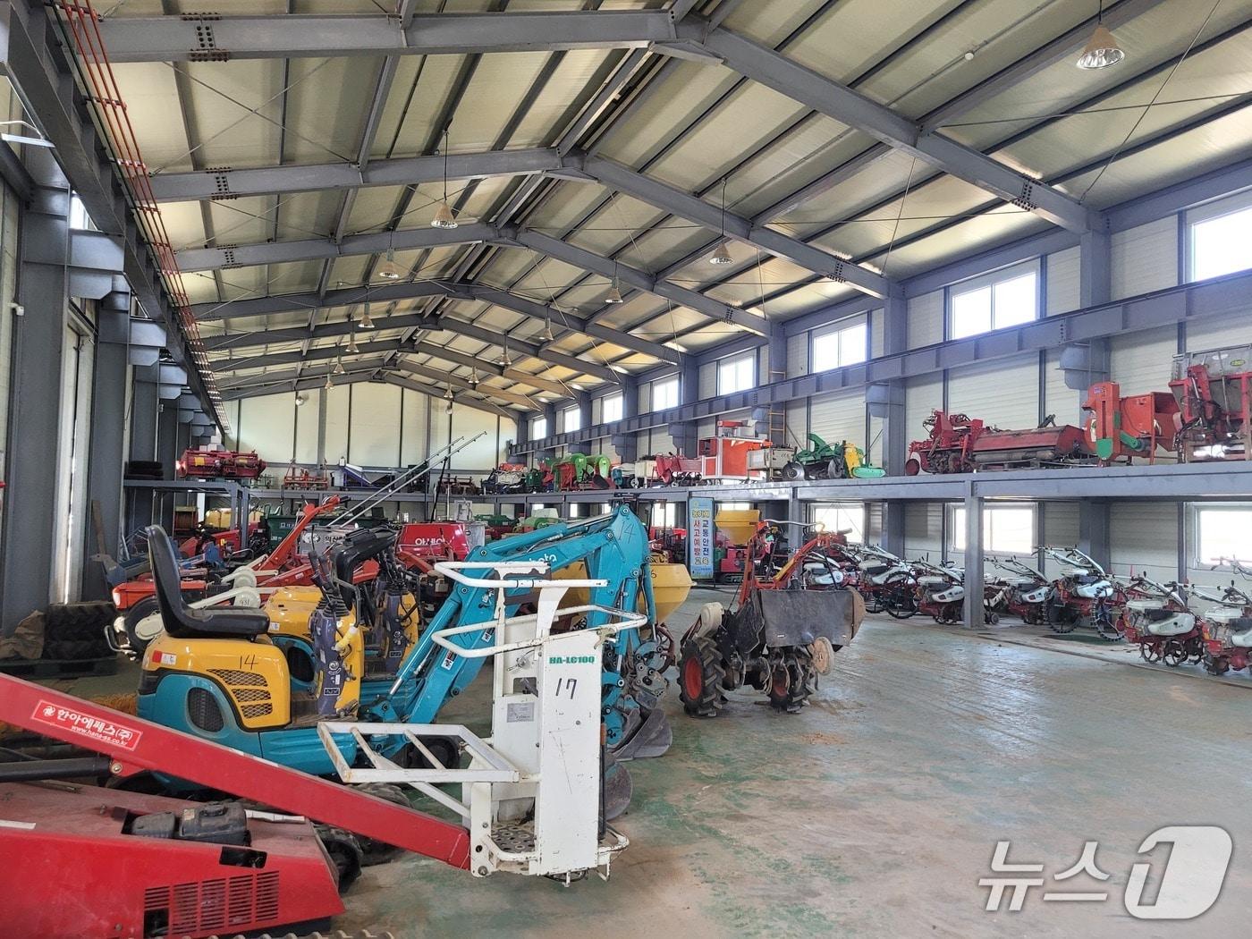 본문 이미지 - 농기계 모습.(전남도 제공. 재판매 및 DB금지) 2025.4.14/뉴스1